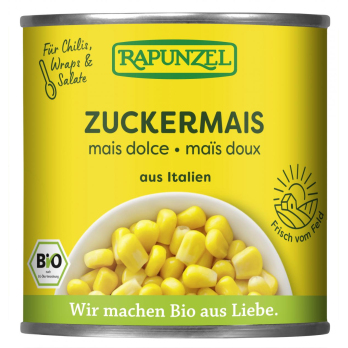 Zuckermais in der Dose