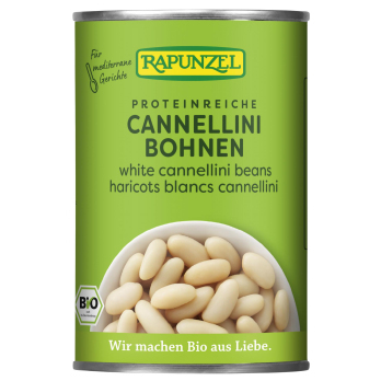 weiße Cannellini Bohnen in der Dose