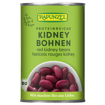 rote Kidneybohnen in der Dose