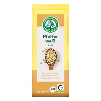 Pfeffer weiß ganz Tüte