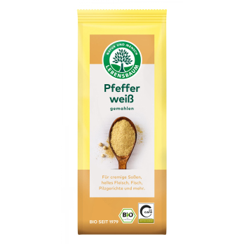 Pfeffer weiß gemahlen Tüte