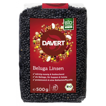 Beluga Linsen, schwarz