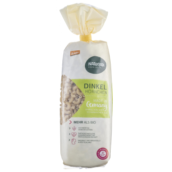 Hörnchen Dinkel hell, Nudeln