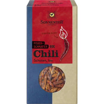 Chili Schoten, ganz, Tüte