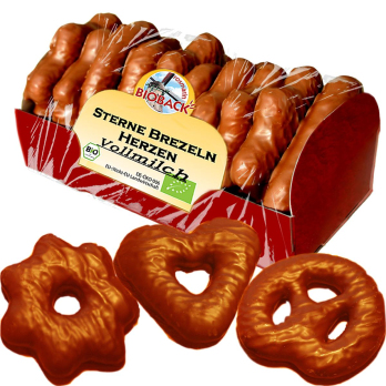 Lebkuchen Mix Vollmilch Sterne Brezeln Herzen