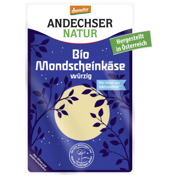 Mondscheinkäse in Scheiben