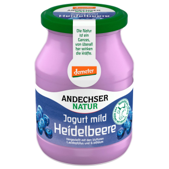 Joghurt mild Heidelbeere 3,8%